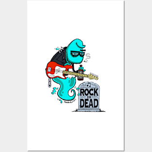 ROCK IS DEAD Posters and Art